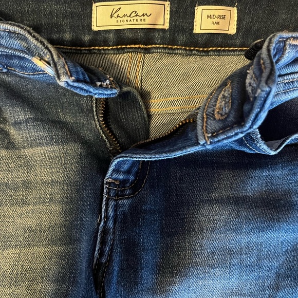 Girls Kancan Signature Mid-Rise Flare Jeans - Picture 5 of 6